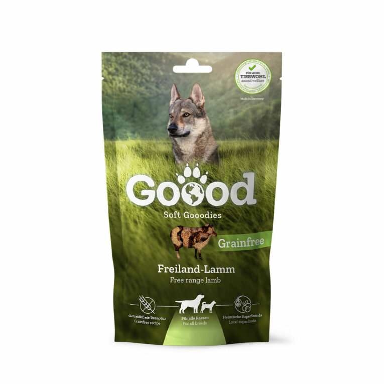 Günstig Goood Soft Gooodies Freiland-Lamm 100g i mPreisvergleich in unserem Onlineshop auf Hundeliebe-shop.de kaufen.