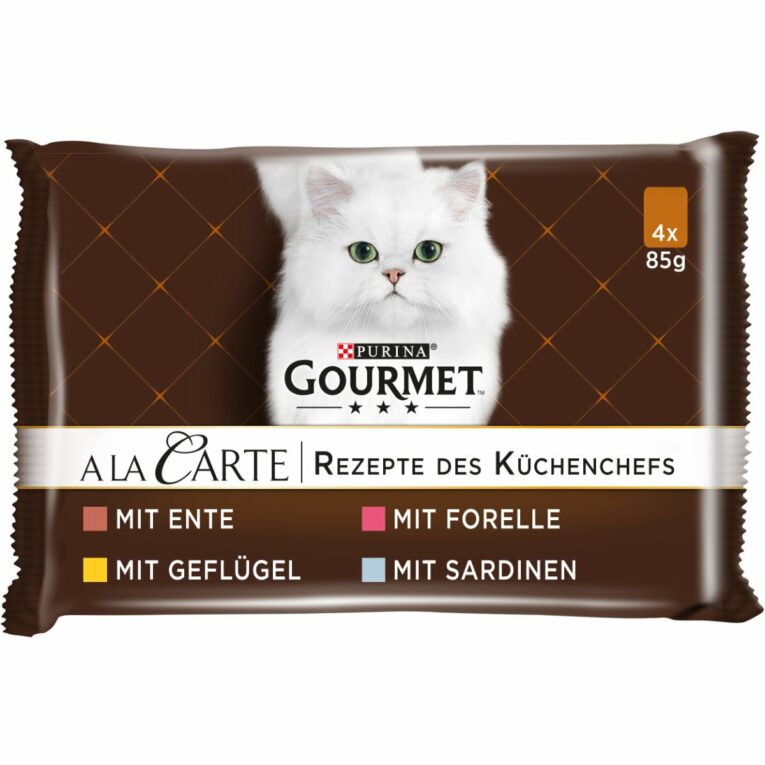 Günstig GOURMET A la Carte Rezepte des Küchenchefs Mixpaket 12x4x85g i mPreisvergleich in unserem Onlineshop auf Hundeliebe-shop.de kaufen.