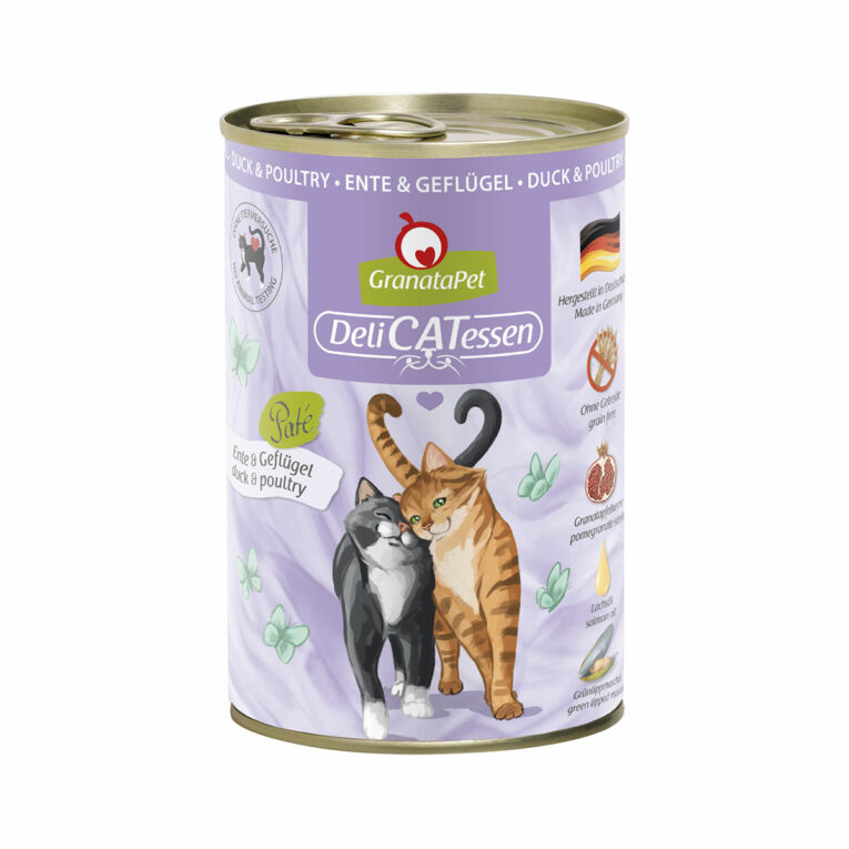 Günstig GranataPet Katze – Delicatessen Dose Ente & Geflügel 6x400g i mPreisvergleich in unserem Onlineshop auf Hundeliebe-shop.de kaufen.