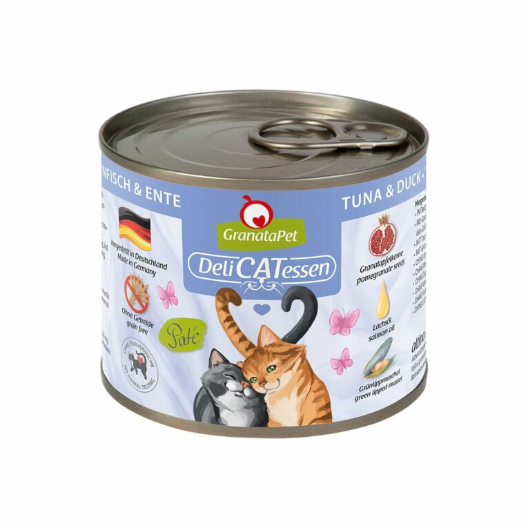 Günstig GranataPet Katze – Delicatessen Dose Thunfisch & Ente 6x200g i mPreisvergleich in unserem Onlineshop auf Hundeliebe-shop.de kaufen.