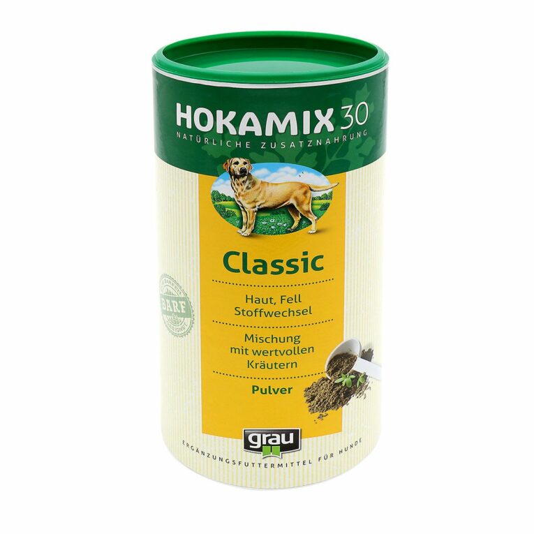 Günstig Grau Hokamix30-Pulver 800g i mPreisvergleich in unserem Onlineshop auf Hundeliebe-shop.de kaufen.