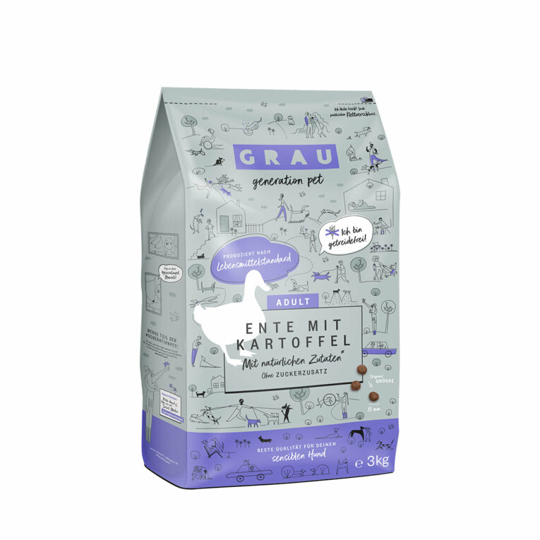 Günstig GRAU Ente mit Kartoffel 3kg i mPreisvergleich in unserem Onlineshop auf Hundeliebe-shop.de kaufen.