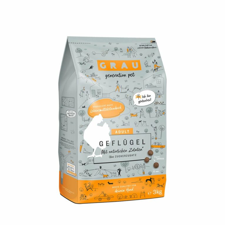 Günstig GRAU Hund Adult Geflügel 3kg i mPreisvergleich in unserem Onlineshop auf Hundeliebe-shop.de kaufen.