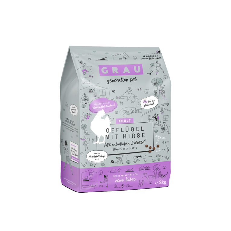 Günstig Grau Katze Geflügel mit Hirse 2kg i mPreisvergleich in unserem Onlineshop auf Hundeliebe-shop.de kaufen.