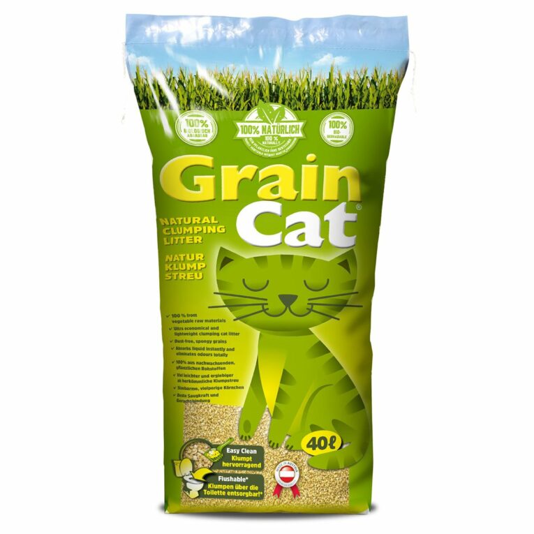Günstig GrainCat Naturklumpstreu 40l i mPreisvergleich in unserem Onlineshop auf Hundeliebe-shop.de kaufen.