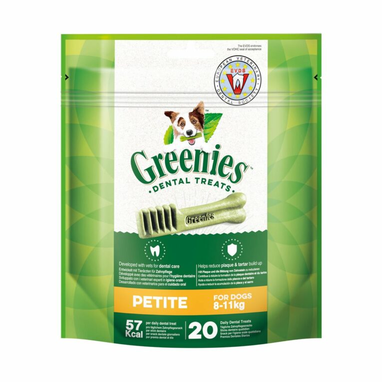 Günstig Greenies Petite Zahnpflegesnacks für Hunde von 8-11kg 340g i mPreisvergleich in unserem Onlineshop auf Hundeliebe-shop.de kaufen.