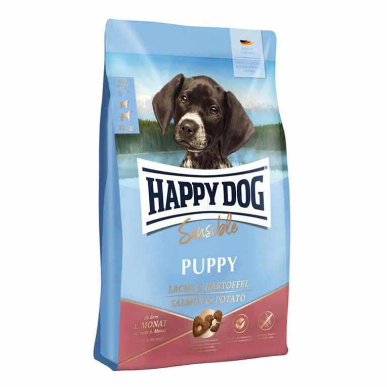 Günstig Happy Dog Supreme Sensible Puppy Lachs & Kartoffel 2x10kg i mPreisvergleich in unserem Onlineshop auf Hundeliebe-shop.de kaufen.