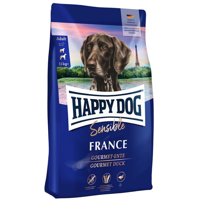 Günstig Happy Dog Supreme Sensible France 2x11kg i mPreisvergleich in unserem Onlineshop auf Hundeliebe-shop.de kaufen.