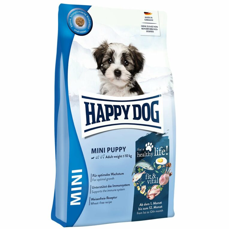 Günstig Happy Dog fit & vital Mini Puppy 10kg i mPreisvergleich in unserem Onlineshop auf Hundeliebe-shop.de kaufen.