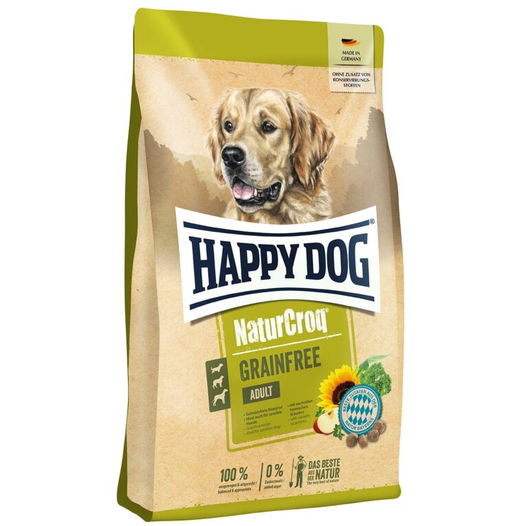 Günstig Happy Dog Premium NaturCroq Grainfree 2x15kg i mPreisvergleich in unserem Onlineshop auf Hundeliebe-shop.de kaufen.