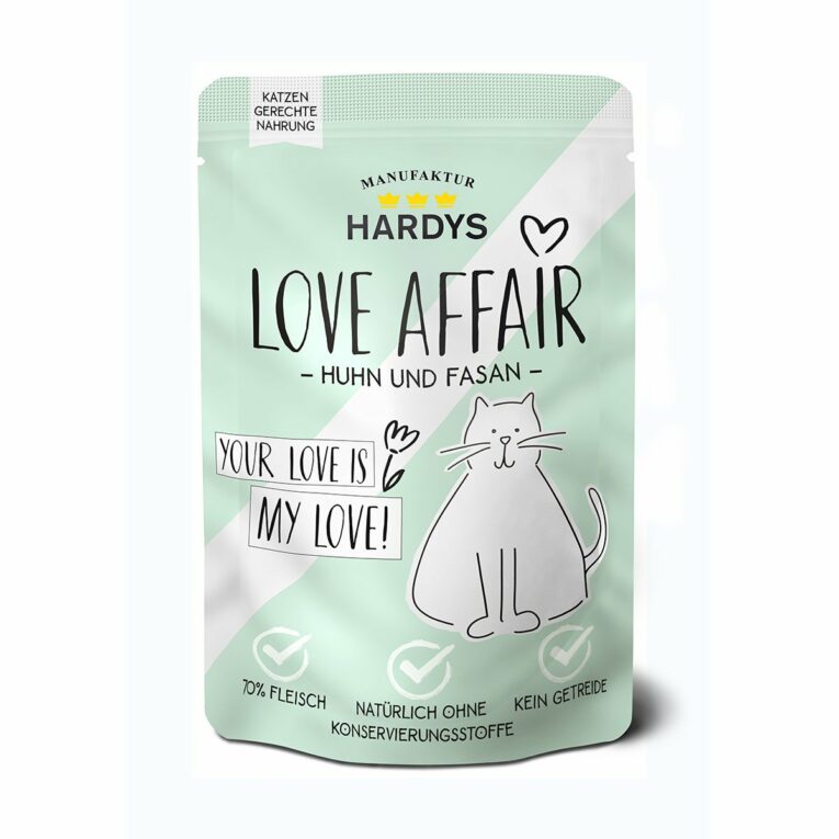 Günstig Hardys Love Affair Huhn & Fasan 24x100g i mPreisvergleich in unserem Onlineshop auf Hundeliebe-shop.de kaufen.