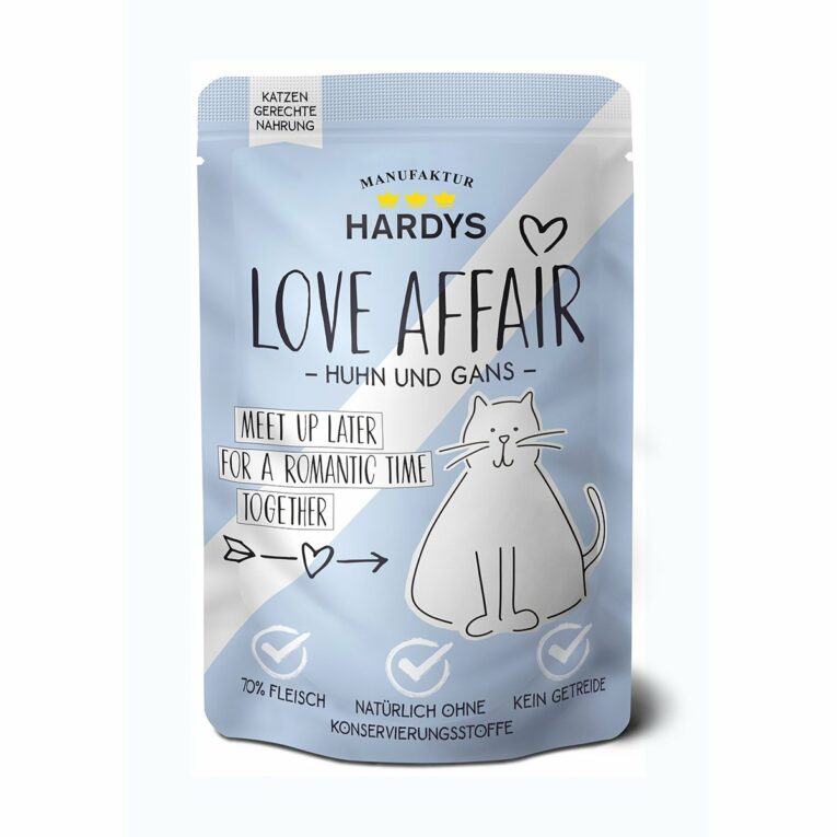 Günstig Hardys Love Affair Huhn & Gans 24x100g i mPreisvergleich in unserem Onlineshop auf Hundeliebe-shop.de kaufen.