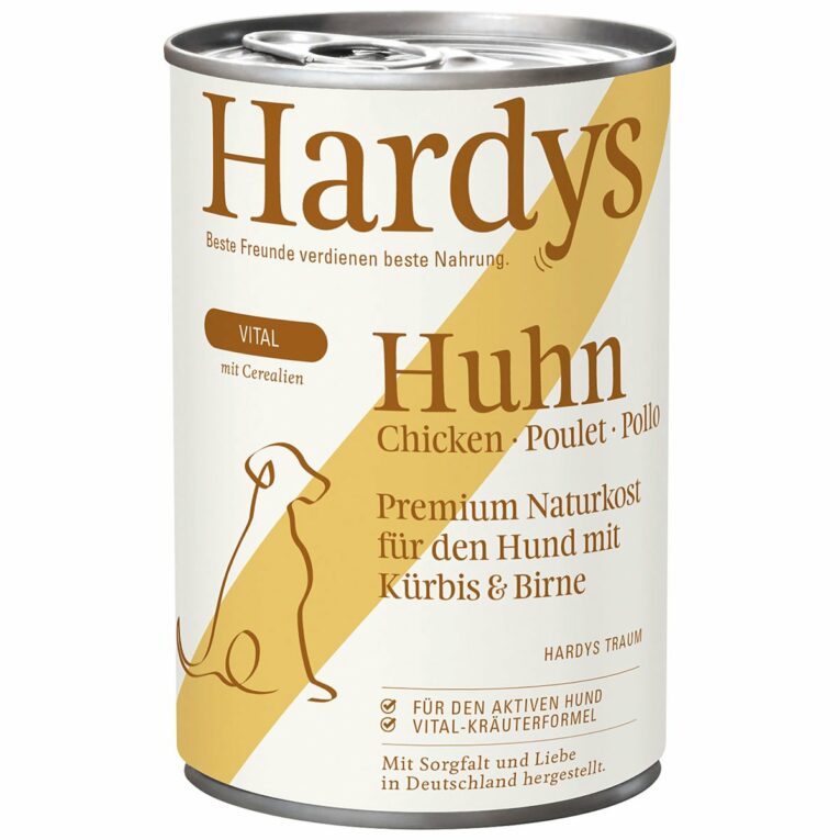 Günstig Hardys VITAL Huhn mit Kürbis & Birne 12x400g i mPreisvergleich in unserem Onlineshop auf Hundeliebe-shop.de kaufen.