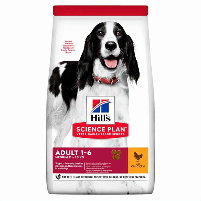 Günstig Hill’s Science Plan Hund Medium Adult Huhn 2