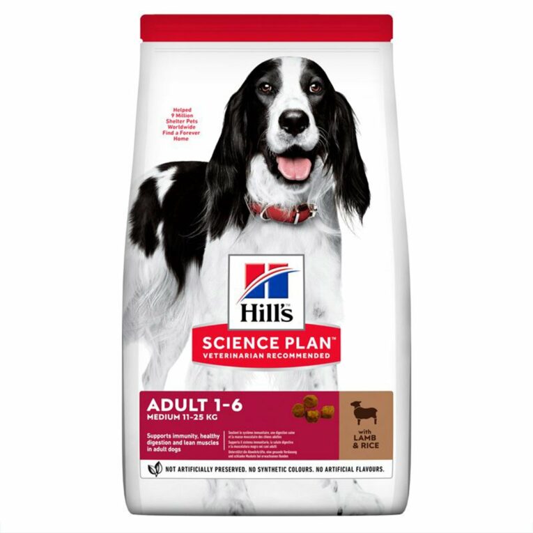 Günstig Hill’s Science Plan Hund Medium Adult Lamm & Reis 14kg i mPreisvergleich in unserem Onlineshop auf Hundeliebe-shop.de kaufen.