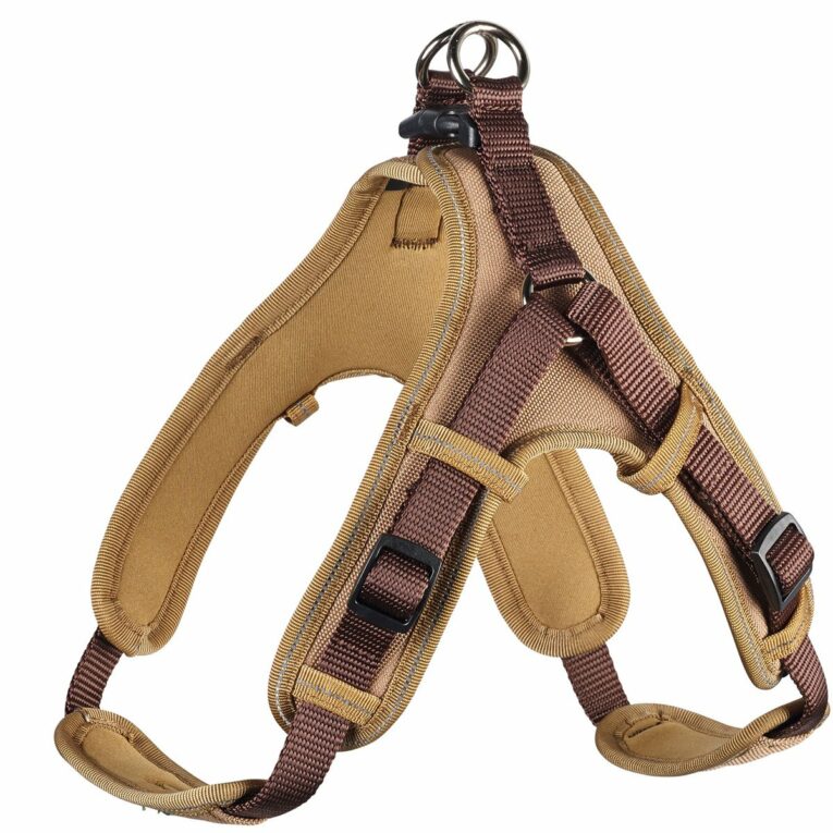 Günstig Hunter Neopren Geschirr braun/karamell 72-91/L i mPreisvergleich in unserem Onlineshop auf Hundeliebe-shop.de kaufen.