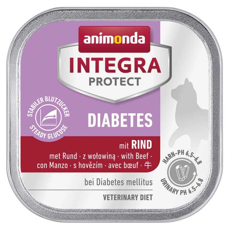 Günstig animonda INTEGRA PROTECT Diabetes mit Rind 6x100g i mPreisvergleich in unserem Onlineshop auf Hundeliebe-shop.de kaufen.