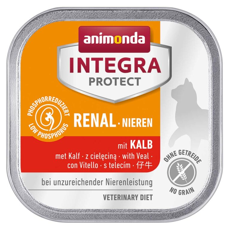 Günstig animonda INTEGRA PROTECT Renal mit Kalb 32x100g i mPreisvergleich in unserem Onlineshop auf Hundeliebe-shop.de kaufen.