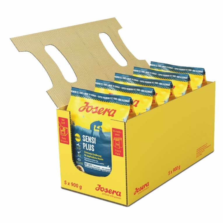 Günstig Josera Sensiplus 5x900g i mPreisvergleich in unserem Onlineshop auf Hundeliebe-shop.de kaufen.