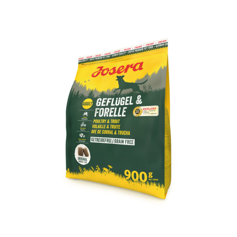 Günstig Josera Geflügel & Forelle 5x900g i mPreisvergleich in unserem Onlineshop auf Hundeliebe-shop.de kaufen.
