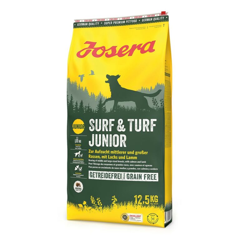 Günstig Josera Surf & Turf Junior 2×12