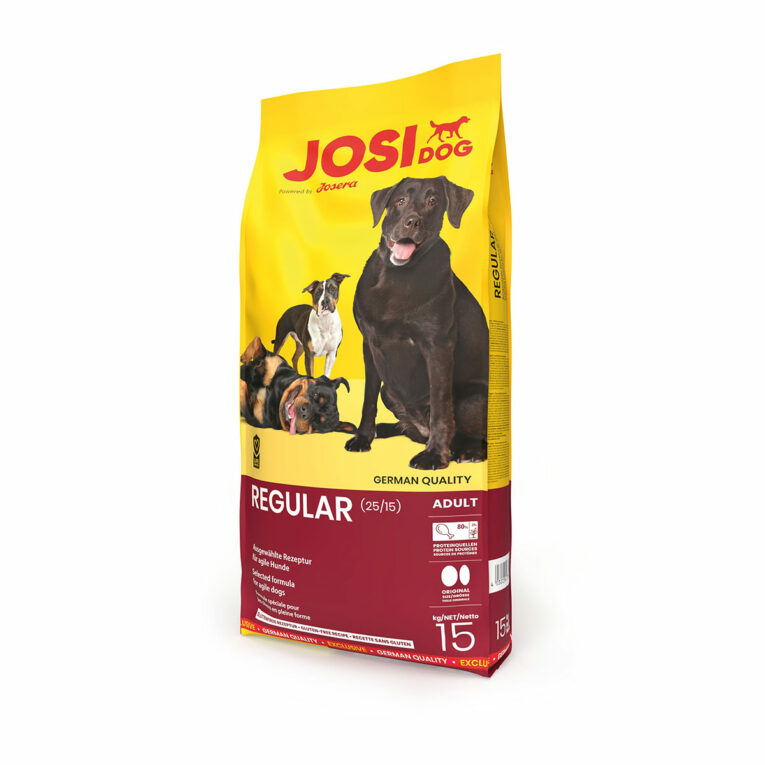 Günstig JosiDog Regular 15kg i mPreisvergleich in unserem Onlineshop auf Hundeliebe-shop.de kaufen.