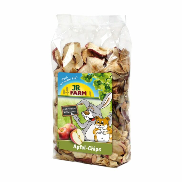 Günstig JR Farm Apfel-Chips 2x80g i mPreisvergleich in unserem Onlineshop auf Hundeliebe-shop.de kaufen.