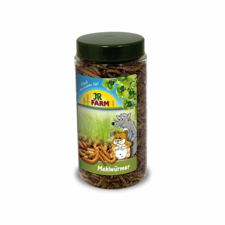 Günstig JR Farm Mehlwürmer in der Dose 70g i mPreisvergleich in unserem Onlineshop auf Hundeliebe-shop.de kaufen.