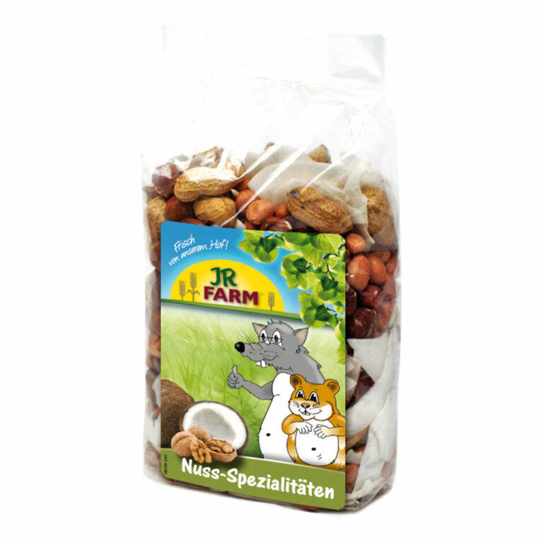 Günstig JR Farm Nuss-Spezialitäten 200g i mPreisvergleich in unserem Onlineshop auf Hundeliebe-shop.de kaufen.