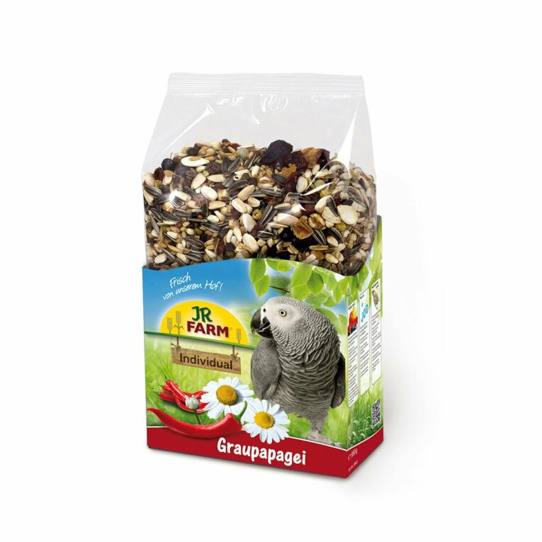 Günstig JR Farm Individual für Graupapageien 950g i mPreisvergleich in unserem Onlineshop auf Hundeliebe-shop.de kaufen.