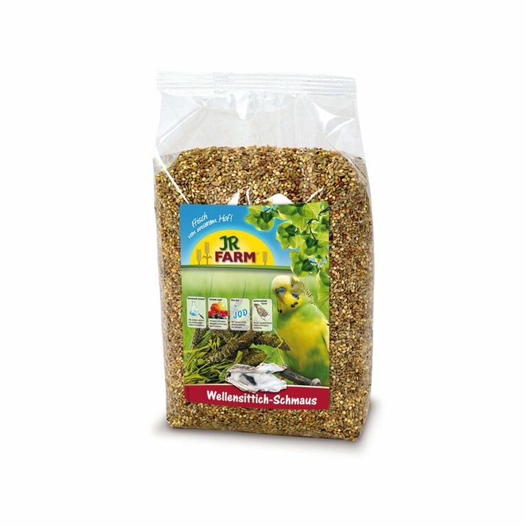 Günstig JR Farm Wellensittich-Schmaus 1kg i mPreisvergleich in unserem Onlineshop auf Hundeliebe-shop.de kaufen.