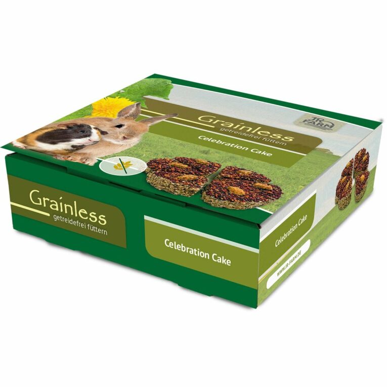 Günstig JR Farm Grainless Celebration Cake 330g i mPreisvergleich in unserem Onlineshop auf Hundeliebe-shop.de kaufen.