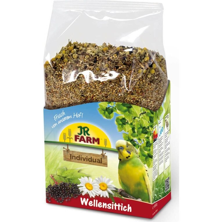 Günstig JR Farm Individual Wellensittich 1kg i mPreisvergleich in unserem Onlineshop auf Hundeliebe-shop.de kaufen.