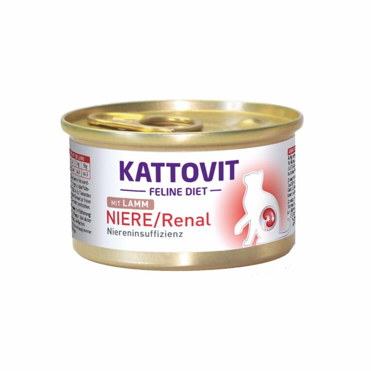 Günstig KATTOVIT Feline Diet Niere/Renal Lamm 24x85g i mPreisvergleich in unserem Onlineshop auf Hundeliebe-shop.de kaufen.