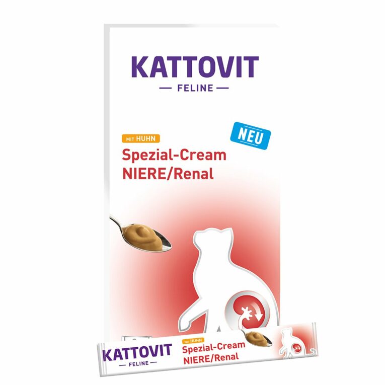 Günstig Kattovit Spezial-Cream Niere/Renal Huhn 11x6x15g i mPreisvergleich in unserem Onlineshop auf Hundeliebe-shop.de kaufen.