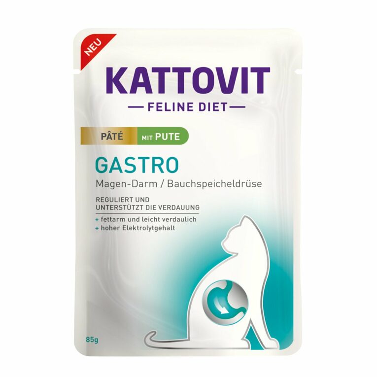 Günstig Kattovit Gastro Paté mit Pute 10x85g i mPreisvergleich in unserem Onlineshop auf Hundeliebe-shop.de kaufen.