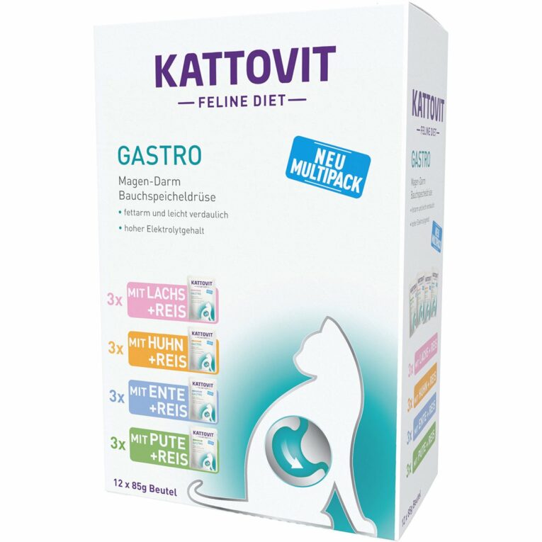Günstig Kattovit GASTRO Multipack 24x85g i mPreisvergleich in unserem Onlineshop auf Hundeliebe-shop.de kaufen.
