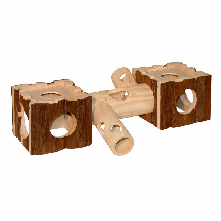 Günstig Kerbl Hamsterburg mit Tunnel NATURE 40x12x10cm i mPreisvergleich in unserem Onlineshop auf Hundeliebe-shop.de kaufen.
