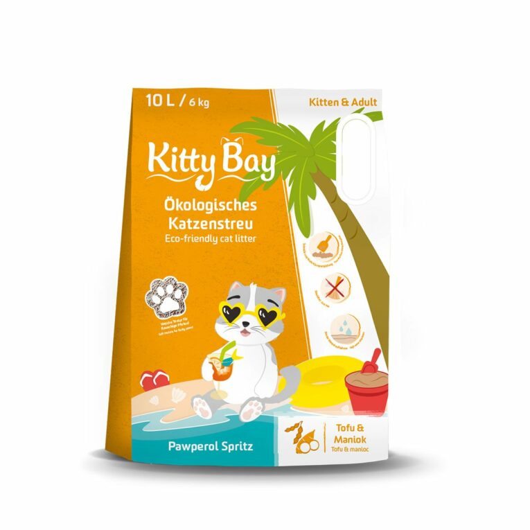 Günstig Kitty Bay Ökologische Katzenstreu – Pawperol – Tofu und Maniok 10L i mPreisvergleich in unserem Onlineshop auf Hundeliebe-shop.de kaufen.