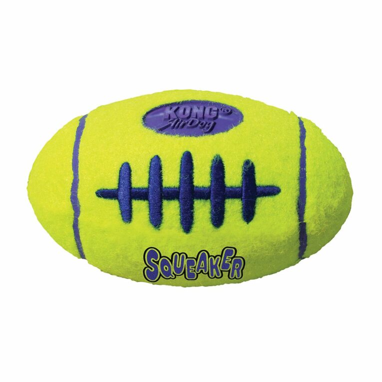Günstig KONG AirDog Squeaker Football S i mPreisvergleich in unserem Onlineshop auf Hundeliebe-shop.de kaufen.