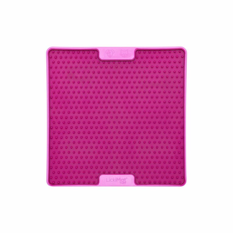 Günstig LickiMat Soother PRO Tuff Leckmatte pink i mPreisvergleich in unserem Onlineshop auf Hundeliebe-shop.de kaufen.