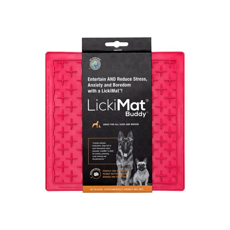 Günstig LickiMat Buddy Leckmatte Pink i mPreisvergleich in unserem Onlineshop auf Hundeliebe-shop.de kaufen.
