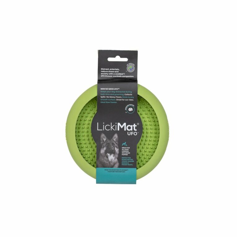 Günstig LickiMat UFO Napf Grün i mPreisvergleich in unserem Onlineshop auf Hundeliebe-shop.de kaufen.