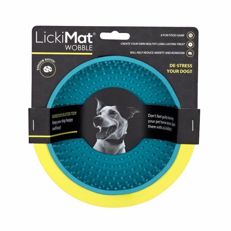 Günstig LickiMat Wobble Napf Türkis i mPreisvergleich in unserem Onlineshop auf Hundeliebe-shop.de kaufen.