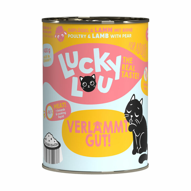 Günstig Lucky Lou Lifestage Adult Geflügel & Lamm 24x400g i mPreisvergleich in unserem Onlineshop auf Hundeliebe-shop.de kaufen.