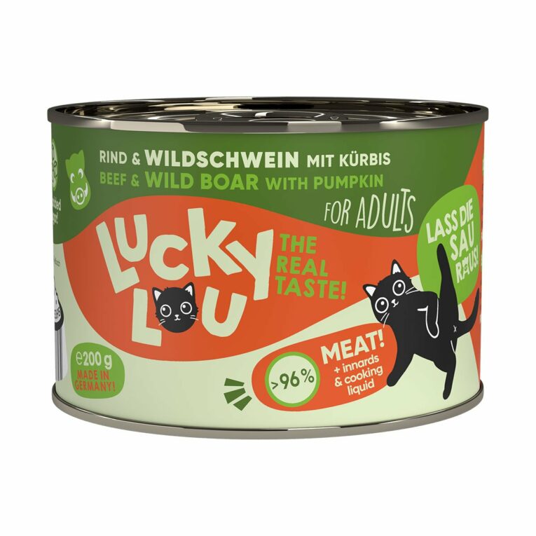 Günstig Lucky Lou Lifestage Adult Rind & Wildschwein 24x200g i mPreisvergleich in unserem Onlineshop auf Hundeliebe-shop.de kaufen.
