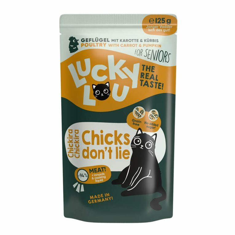 Günstig Lucky Lou Lifestage Senior Geflügel 16x125g i mPreisvergleich in unserem Onlineshop auf Hundeliebe-shop.de kaufen.