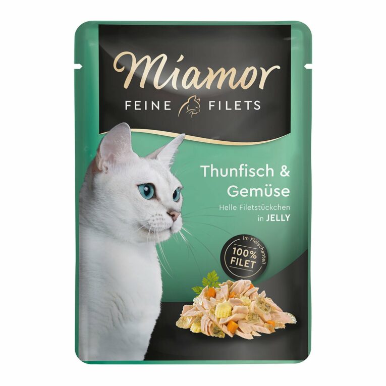 Günstig Miamor Feine Filets Thunfisch und Gemüse im Frischebeutel 48x100g i mPreisvergleich in unserem Onlineshop auf Hundeliebe-shop.de kaufen.