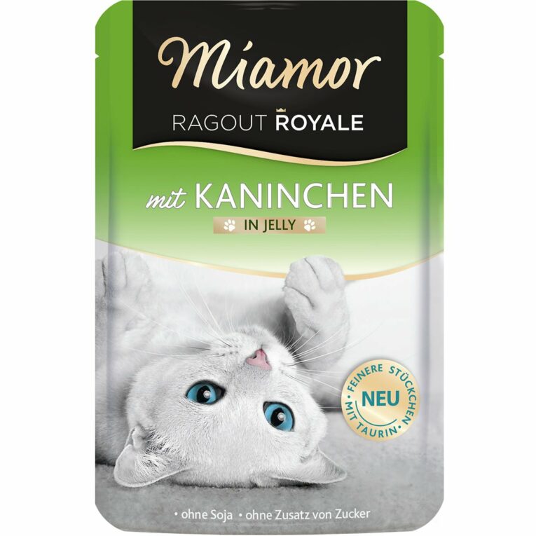Günstig Miamor Ragout Royale Kaninchen in Jelly 44x100g i mPreisvergleich in unserem Onlineshop auf Hundeliebe-shop.de kaufen.