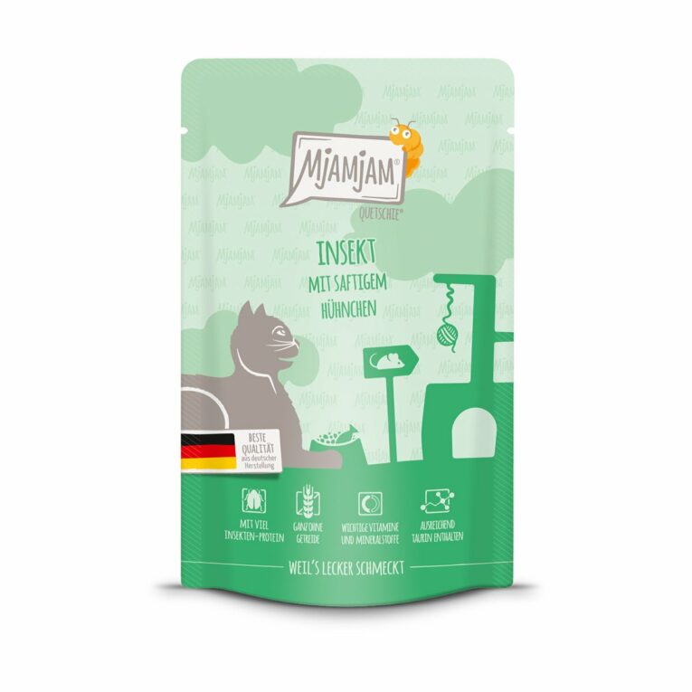 Günstig MjAMjAM – Quetschie – Insekt mit saftigem Hühnchen 48x125g i mPreisvergleich in unserem Onlineshop auf Hundeliebe-shop.de kaufen.